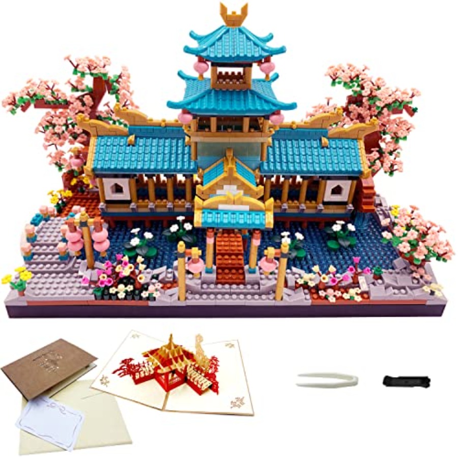 Bonsai Garden Lego Set - Micro Building Blocks Set for Adults
