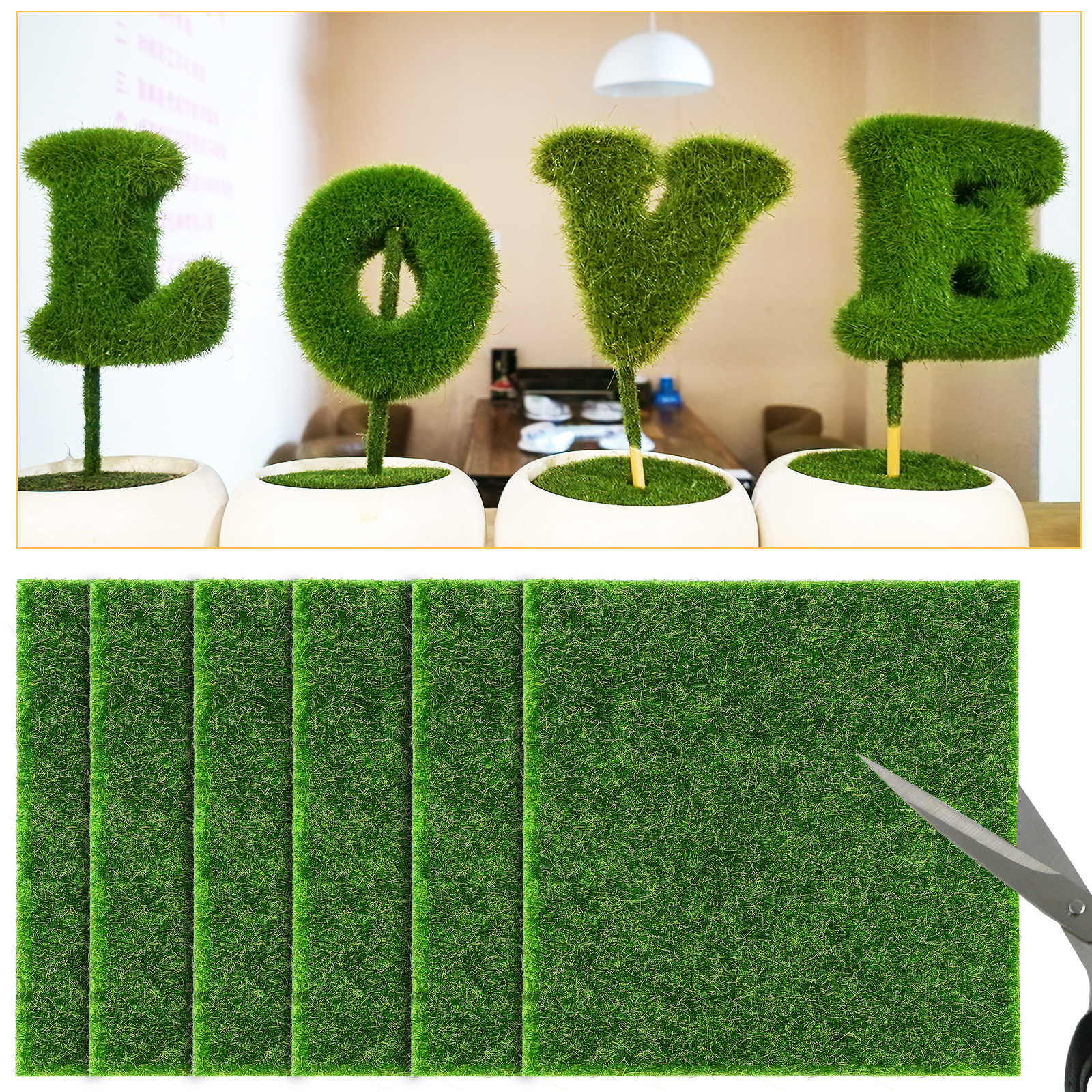 12Pcs Lifelike Plastic Moss Sh - Bonsai Garden Layout review and price