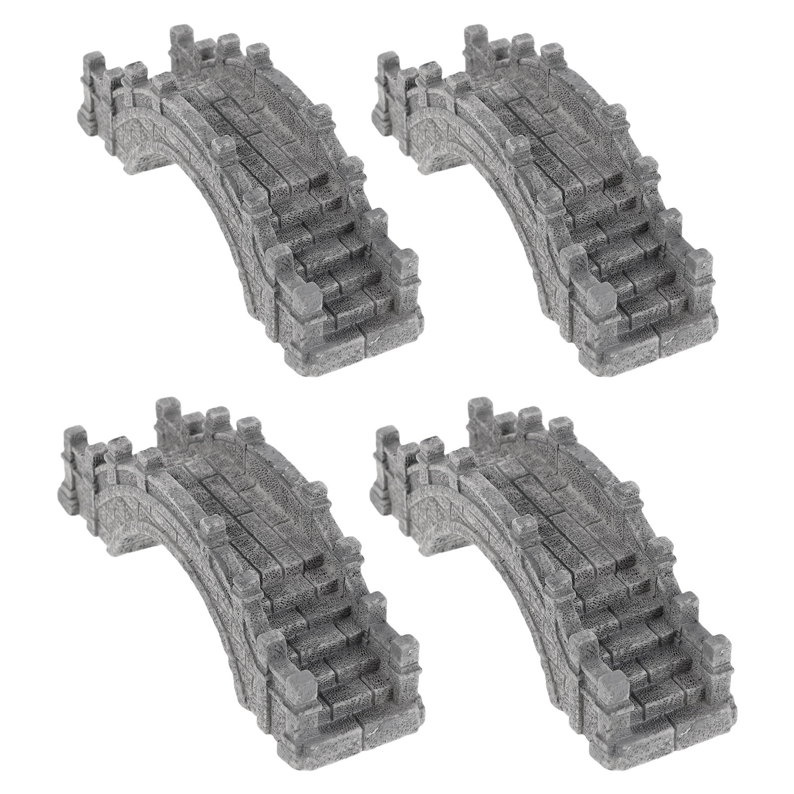 4Pcs Miniature Asian Arch Brid - Bonsai Zen Garden Set review and price