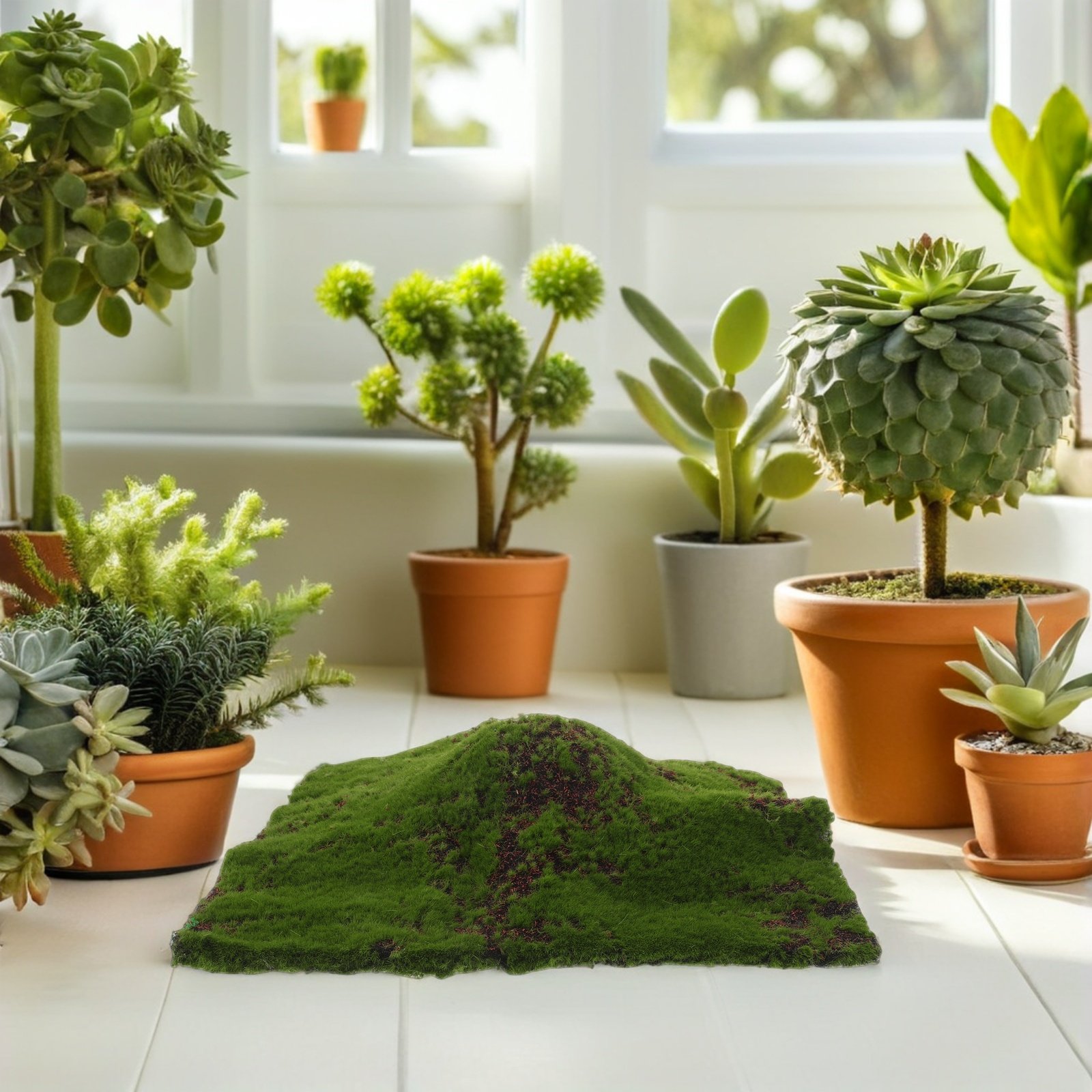 Fake Moss Grass Artificial Gre - Bonsai Garden Indoor review and price
