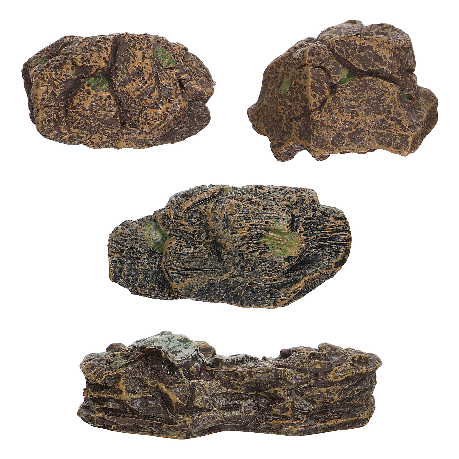 4Pcs Non Fade Realistic Miniat - Bonsai Garden With Sand review and price