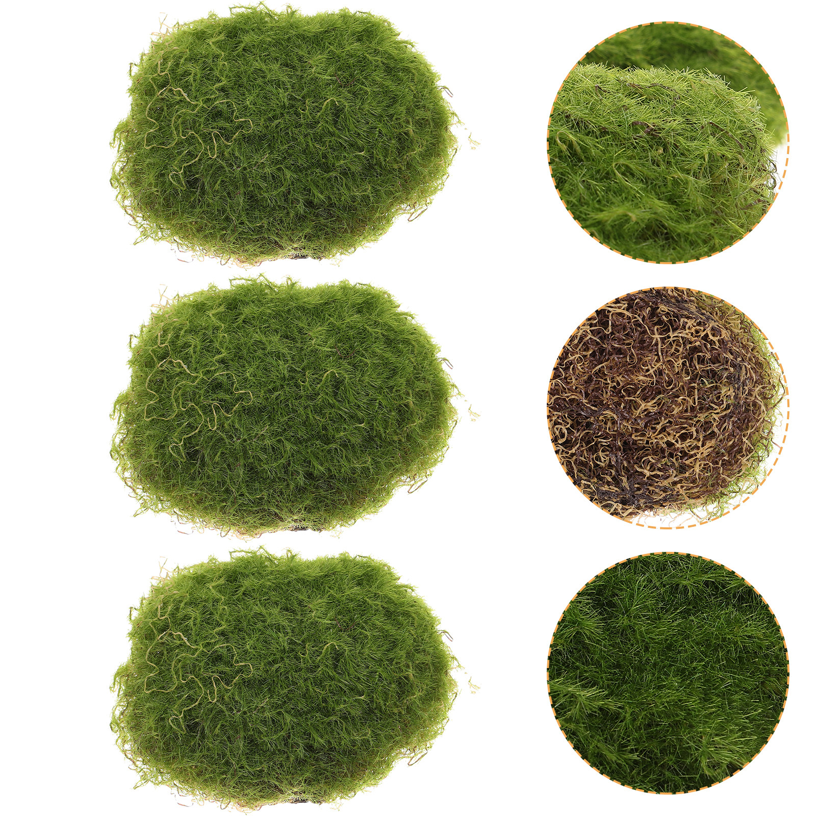 6Pcs Premium Artificial Moss R - Bonsai Garden Layout review and price
