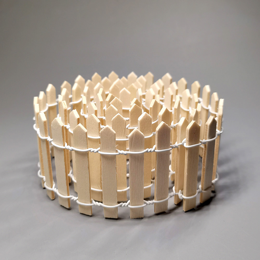 90*5cm/30cm Mini Wooden Fence  - Bonsai Garden Longwood Gardens review and price