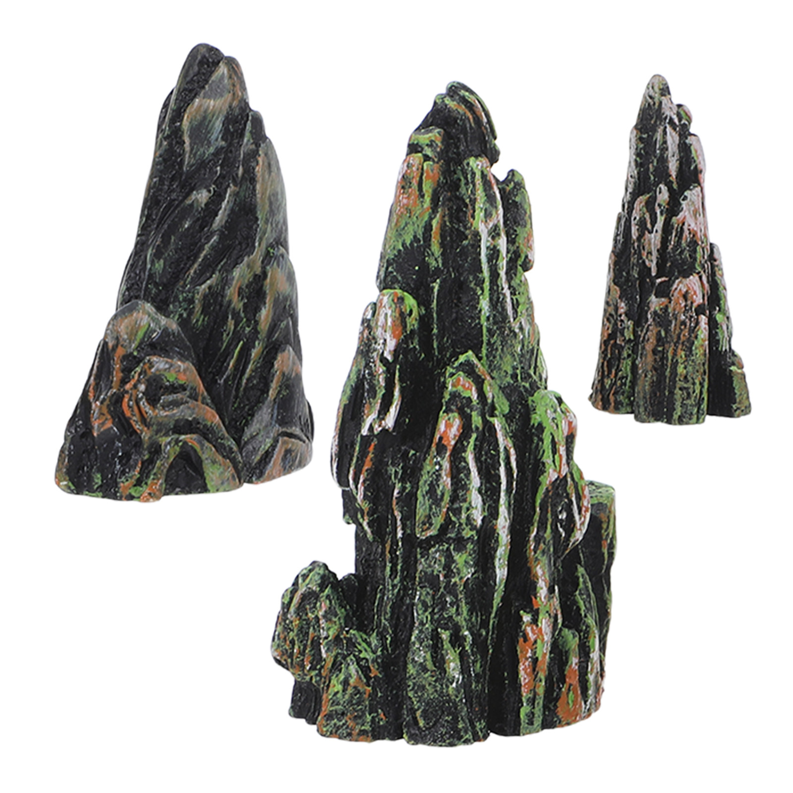 3Pcs Resin Miniature Rockery S - Bonsai Zen Garden Set review and price