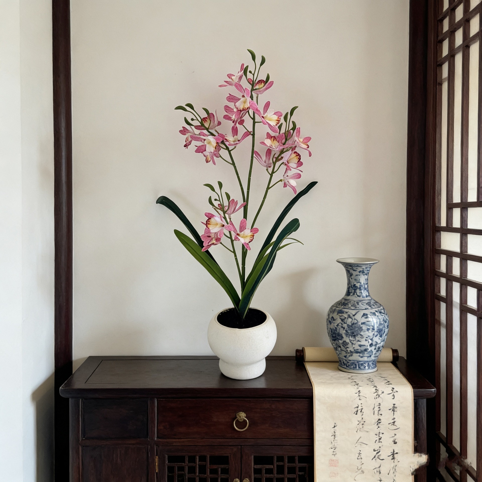 New Jumping Orchid Black Sand  - Bonsai Garden With Sand review and price