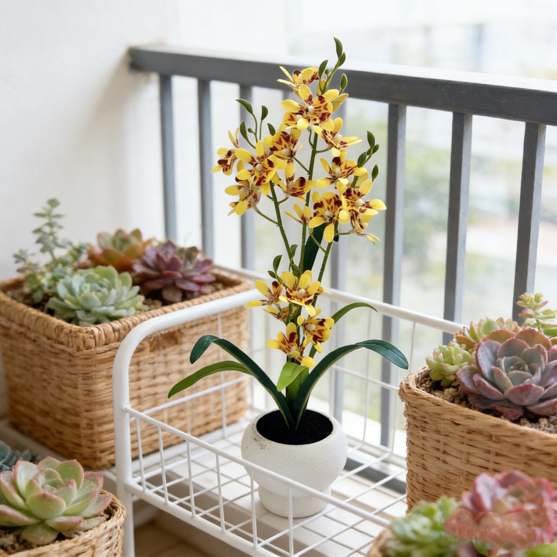 New Jumping Orchid Black Sand  - Bonsai Garden With Sand review and price