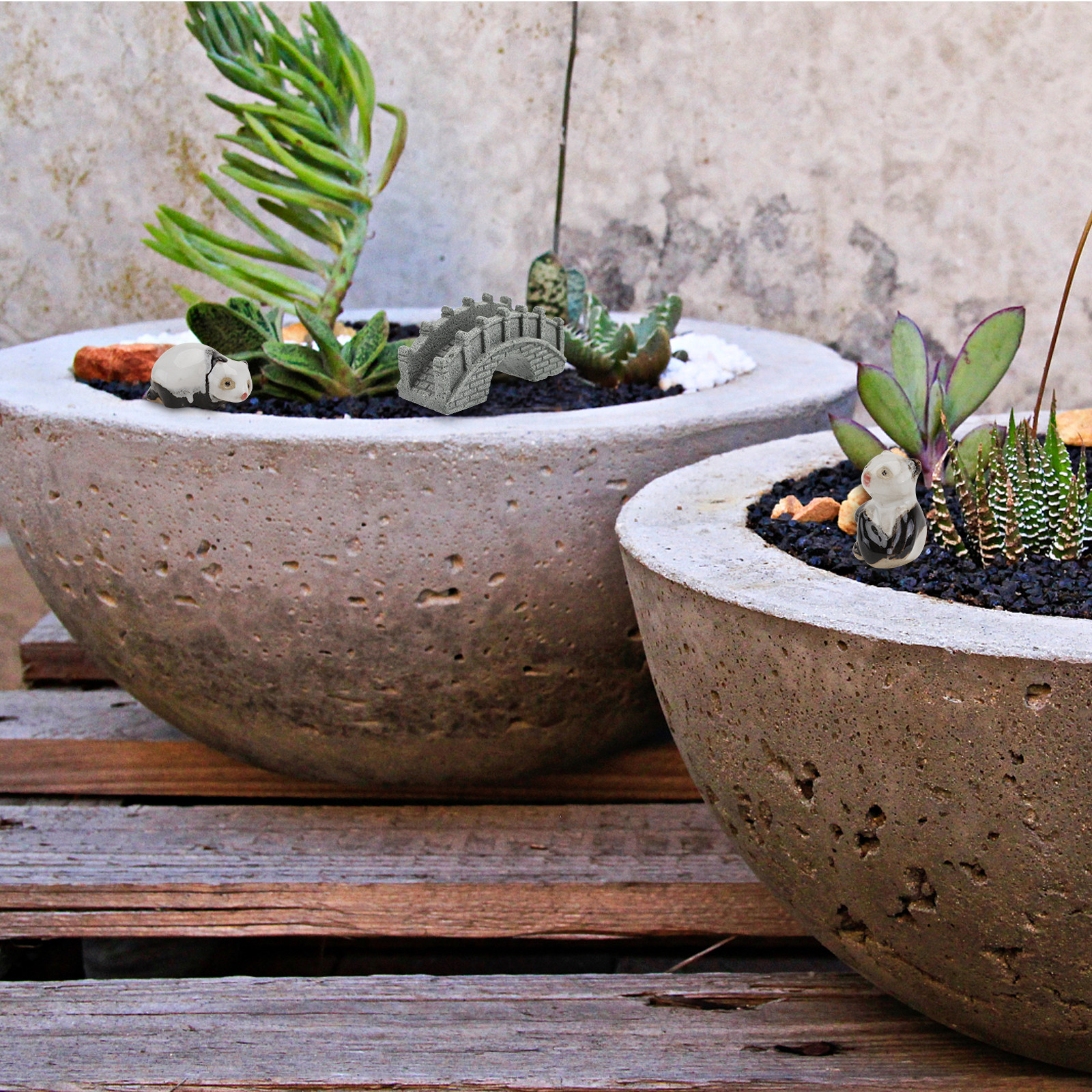 1Pcs Lifelike Sandstone Stone  - Bonsai Garden Layout review and price