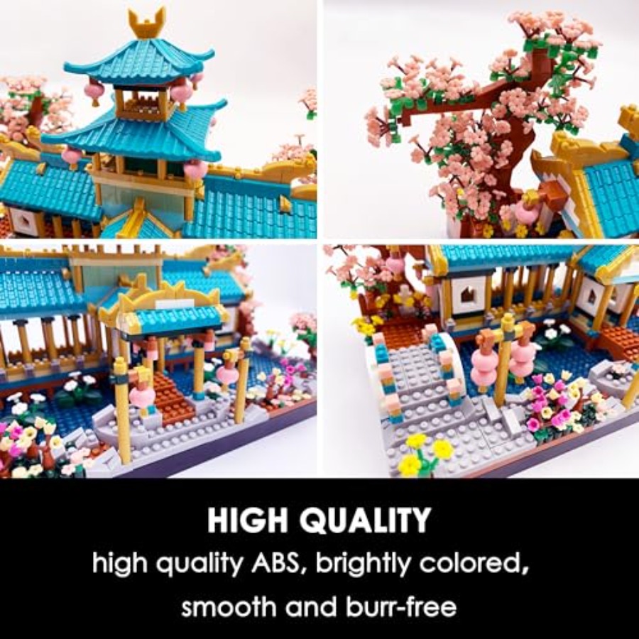 Micro Building Blocks Set for  - Bonsai Garden Lego Set review and price