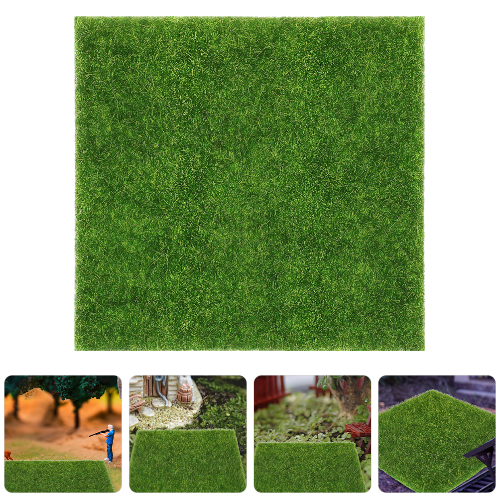 10 Pcs Artificial Grass Mat 15 - Bonsai Garden Layout review and price