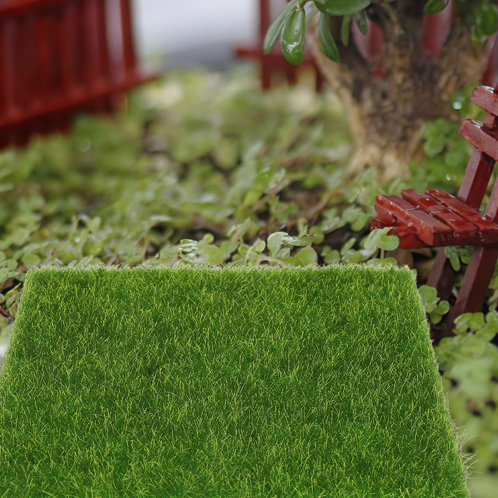 10 Pcs Artificial Grass Mat 15 - Bonsai Garden Layout review and price