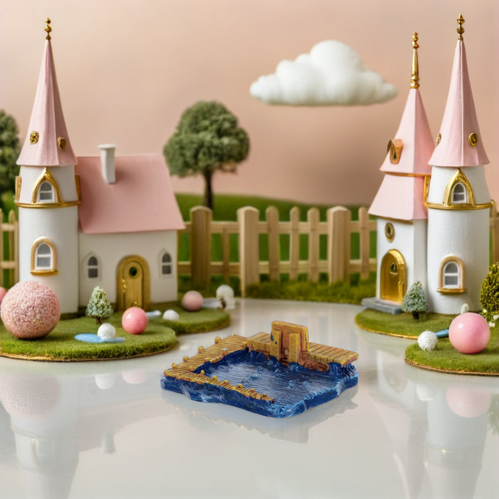 Miniature Pier Resin Dock Sand - Bonsai Garden With Sand review and price