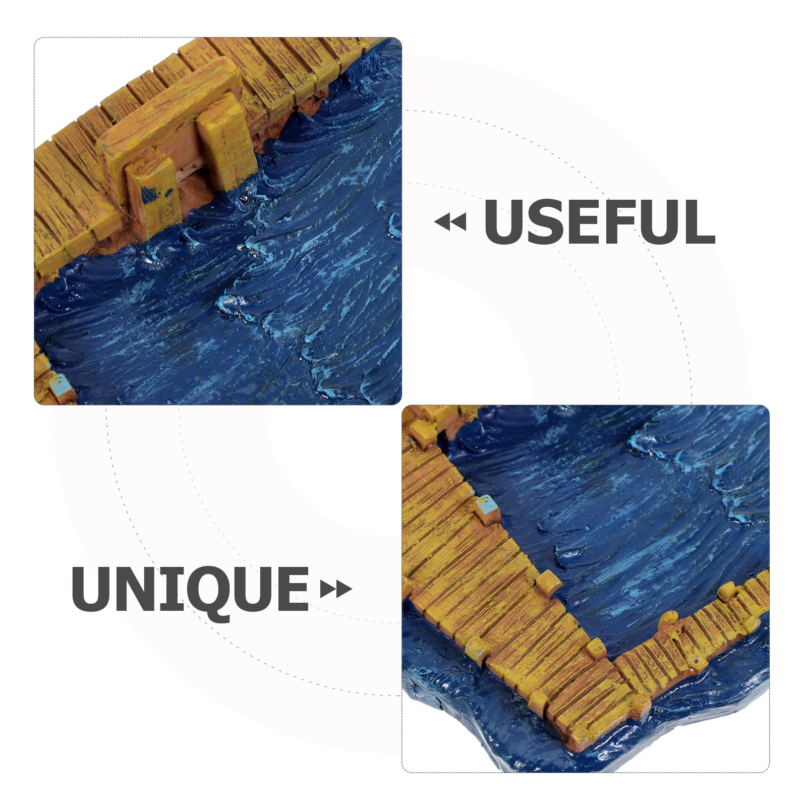 Miniature Pier Resin Dock Sand - Bonsai Garden With Sand review and price