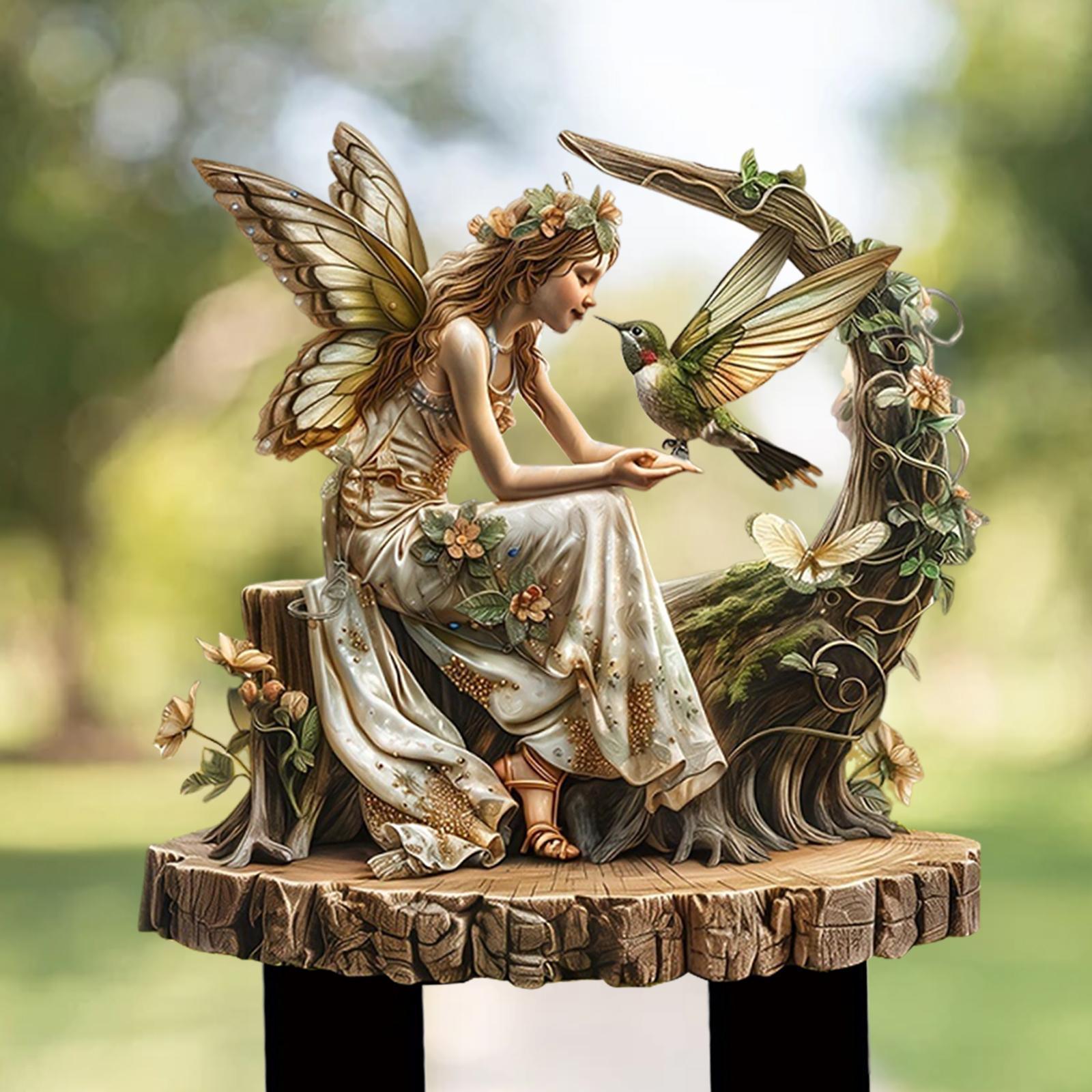 Fairy Decorative Garden Stake  - Bonsai Garden Indoor review and price