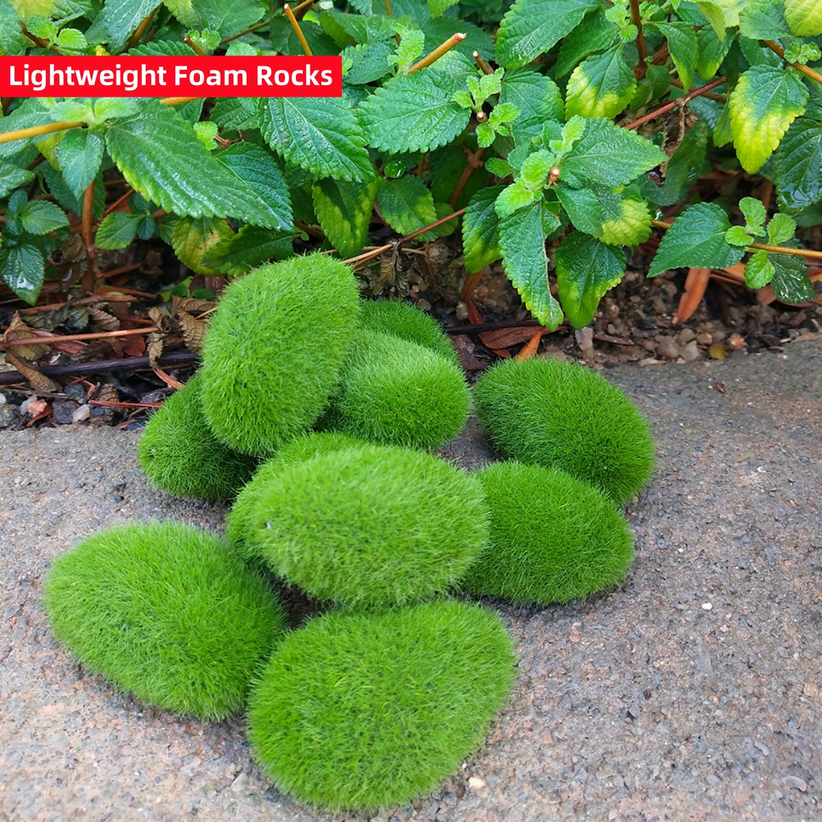 Simulation Moss Hair Stone Flo - Bonsai Garden Layout review and price