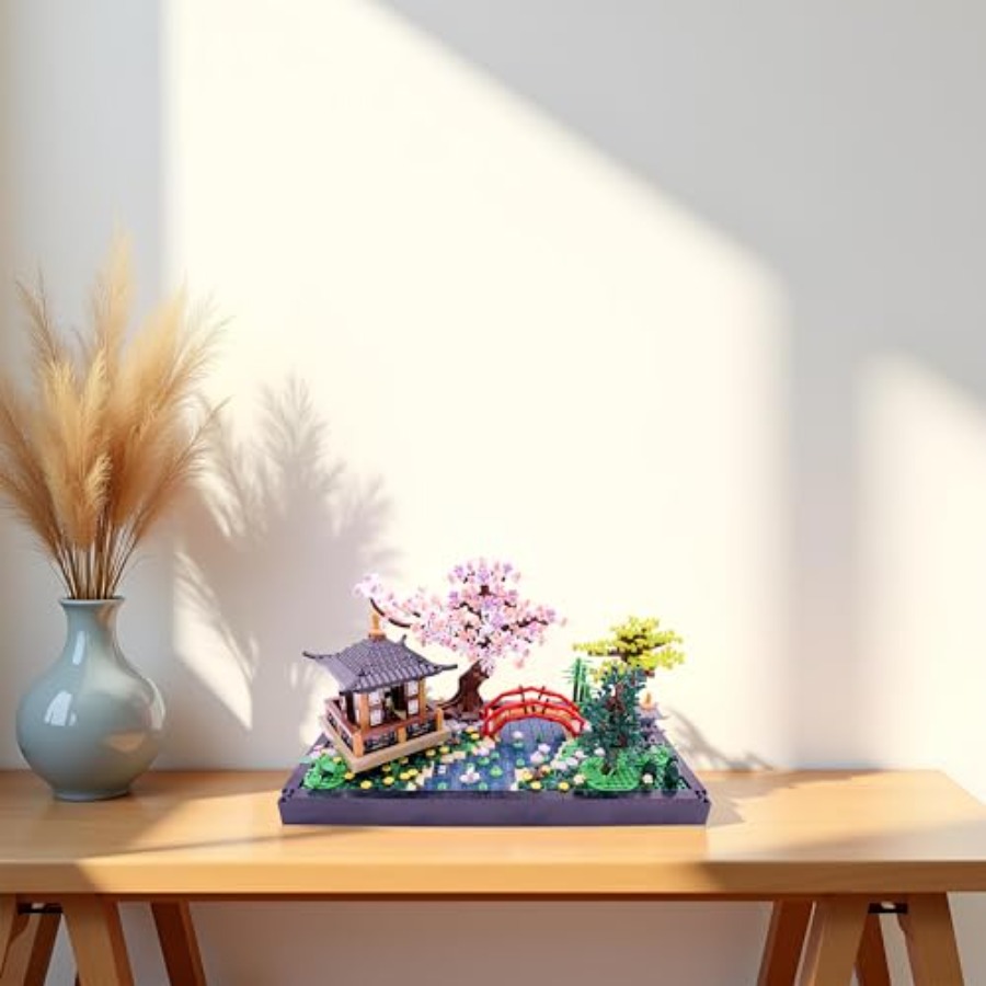 Micro Building Blocks Sets Chi - Bonsai Zen Garden Set review and price