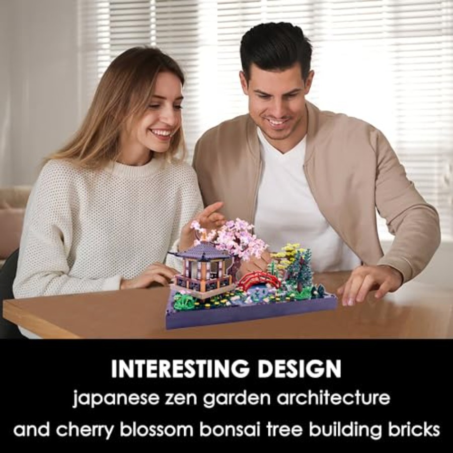 Micro Building Blocks Sets Chi - Bonsai Zen Garden Set review and price