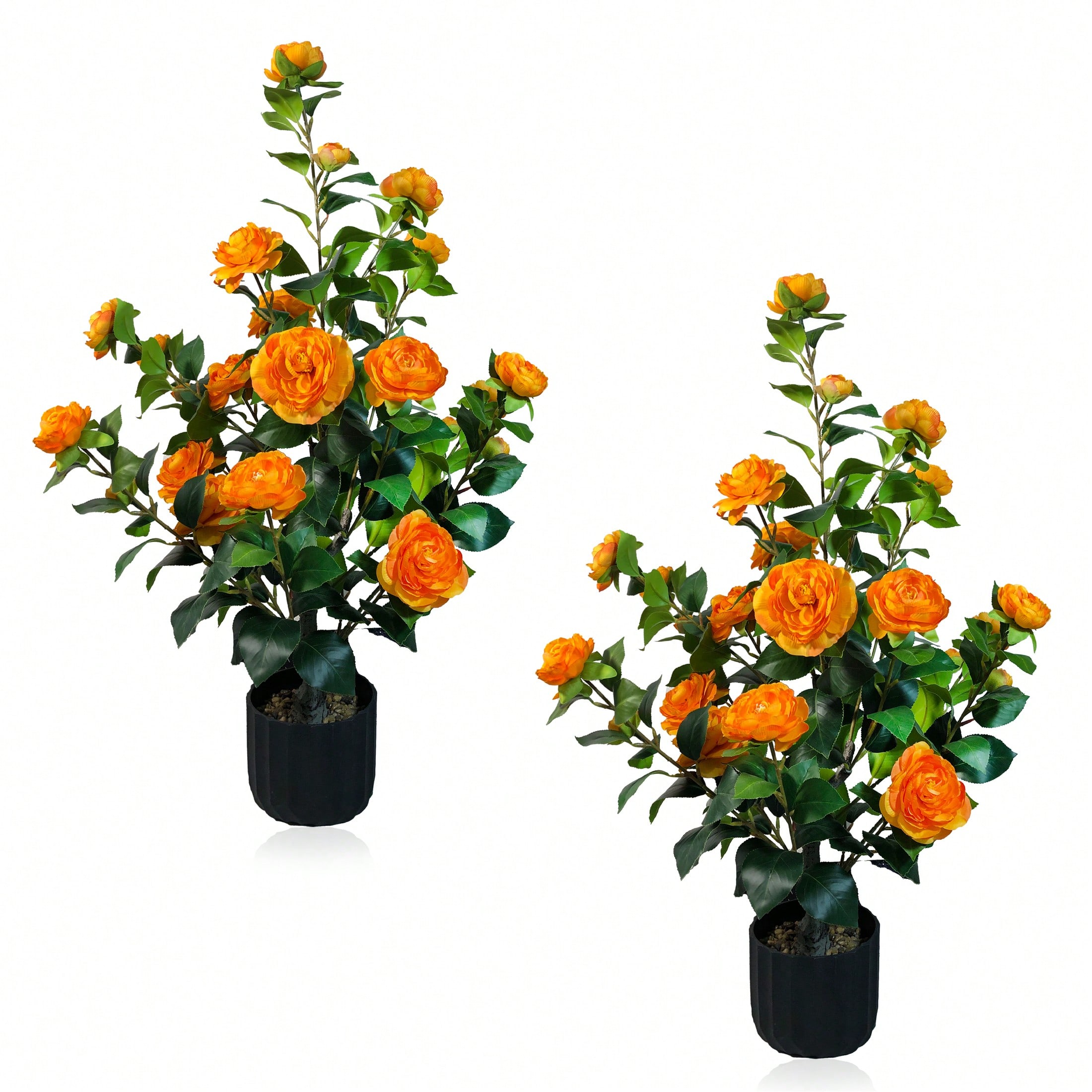 2 Pcs 3-Foot Artificial Camell - Bonsai Garden Indoor review and price
