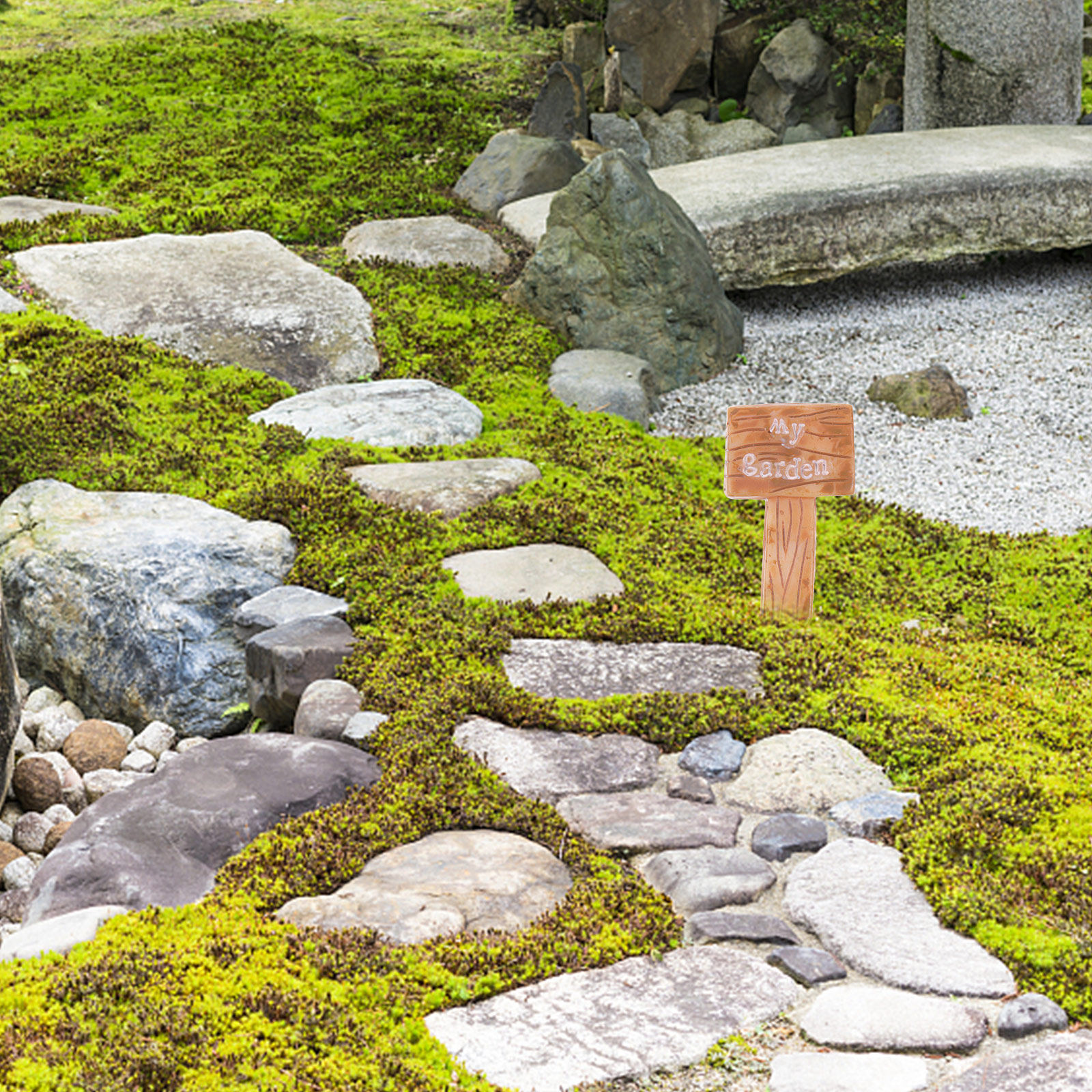 10Pcs Miniature Resin Guidepos - Bonsai Garden Layout review and price