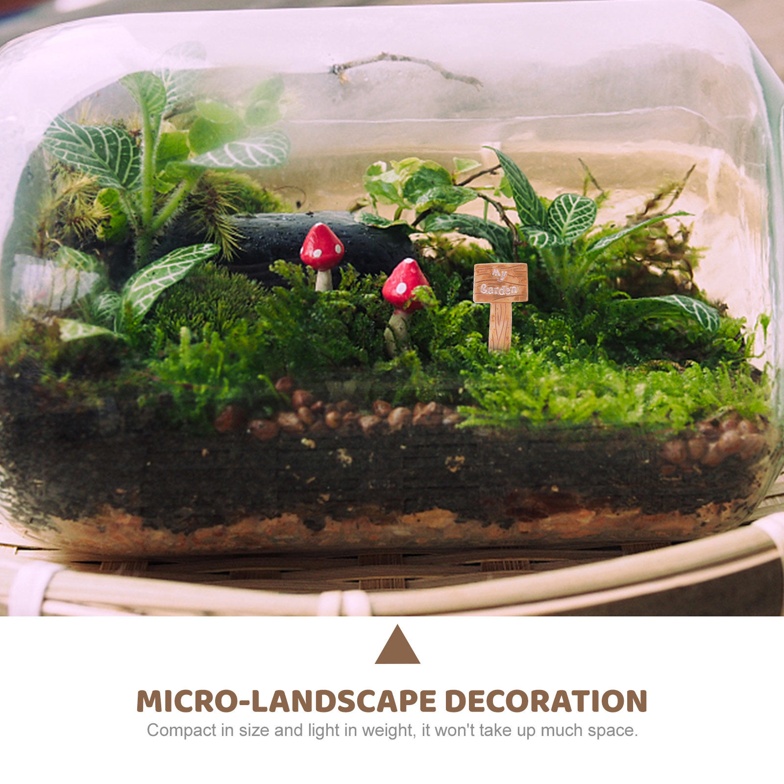 10Pcs Miniature Resin Guidepos - Bonsai Garden Layout review and price