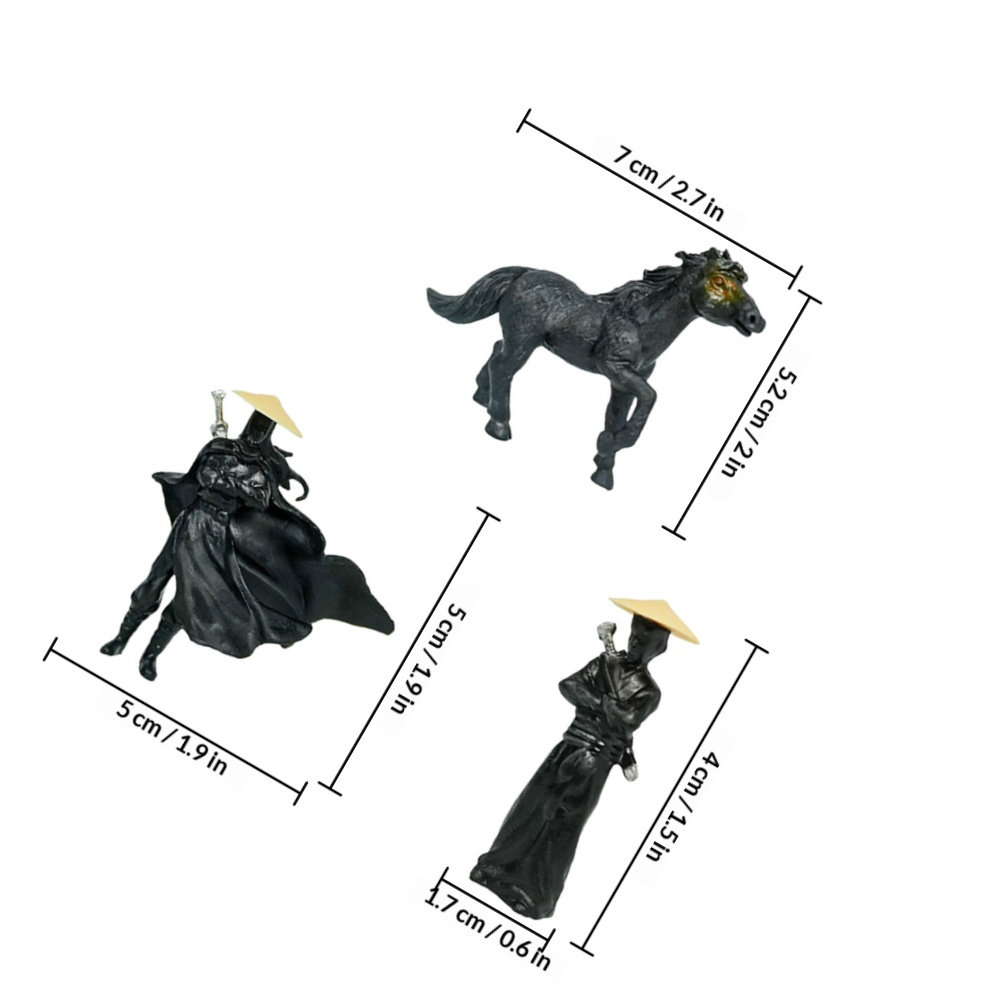 3Pcs Ancient Chinese Knight St - Bonsai Zen Garden Set review and price