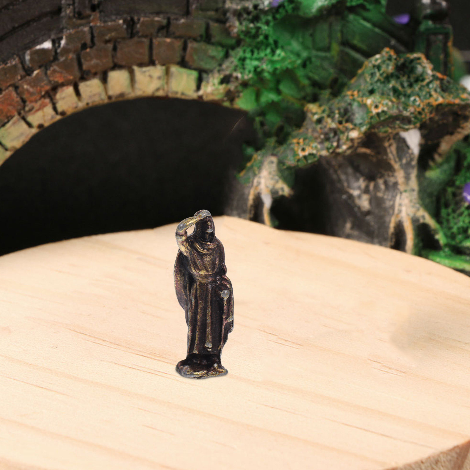 Micro Landscape Ancient Figure - Bonsai Garden Layout review and price